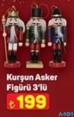 KURŞUN ASKER FİGÜRÜ 3'LÜ fiyat ve kampanya bilgisi
